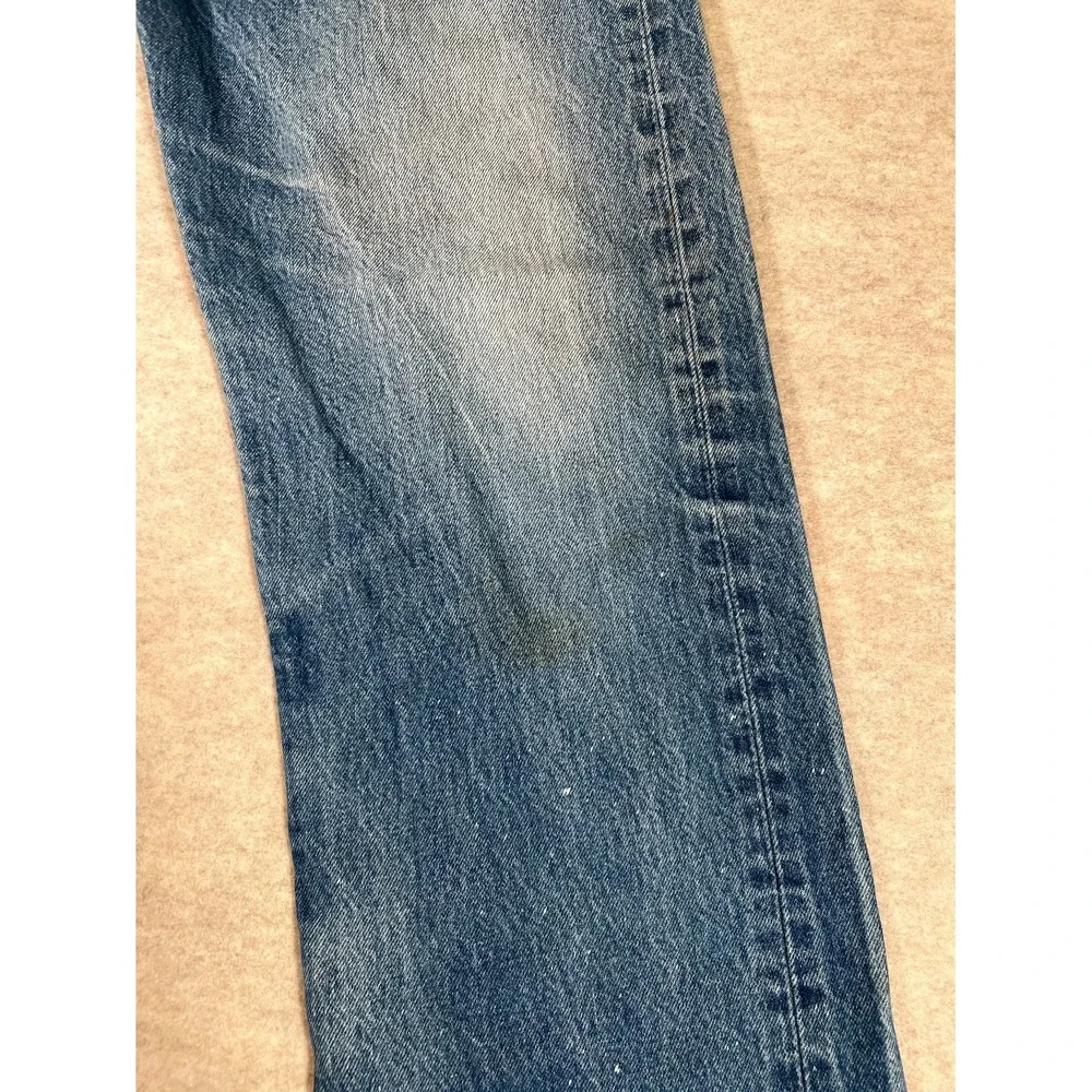 Levi's 501XX Jeans Mens 36x36 Blue Denim Cotton Mid Rise Straight Leg Streetwear